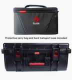 Protective Guide carry bag and hard transport case supplied for the Guide PT II thermal camera.
